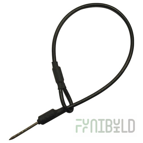 Anti-theft cable "loop-needle"