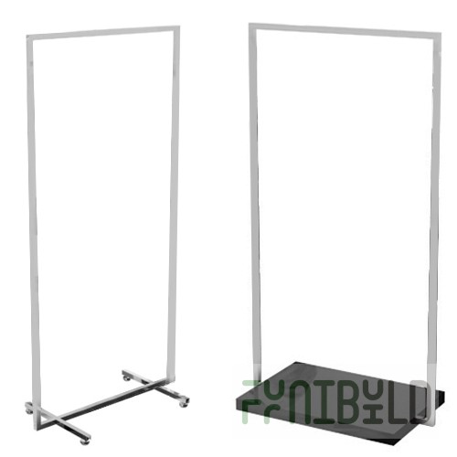 CUA 105 - Clothes hanger (with or without shoe shelf)