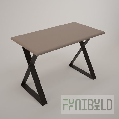 Demonstration table (MDF with leatherette)