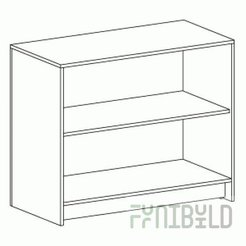 Pedestal with shelf <b>*</b>