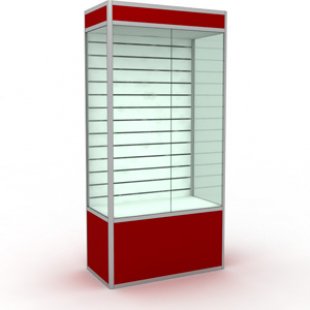 Showcase with lighting