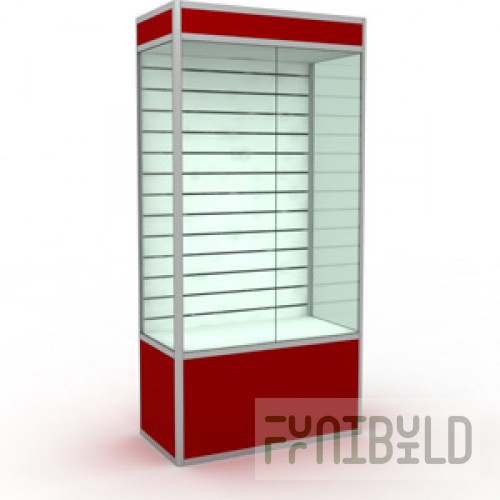 Showcase with lighting
