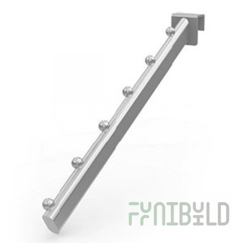 423 B23 - Inclined bracket for rectangular pipe