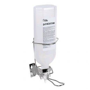 DAN-3 / Wall-mounted elbow antiseptic holder DISPENSOPAK