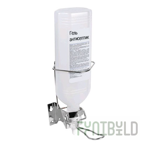 DAN-3 / Wall-mounted elbow antiseptic holder DISPENSOPAK