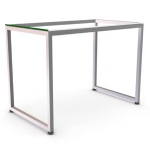 NK 502.GL \ Table with transparent shelf L850
