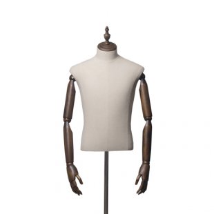 Originals 03 \ Torso Mannequin with Wooden Arms, Male