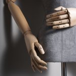 Originals 02 \ Torso Mannequin with Wooden Arms, Female