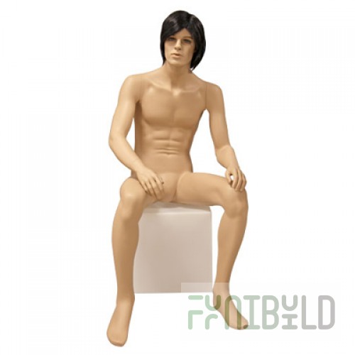 MG-80 - Male mannequin (with make-up, with wig)