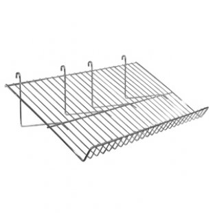 18116S \ Inclined shelf for trade grid (mesh)