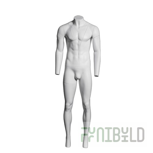 Foto M-13S - Male mannequin for photography (stand on wheels)