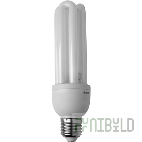 E27 26W - Energy saving lamp Camelion COLOR, used in white cubes