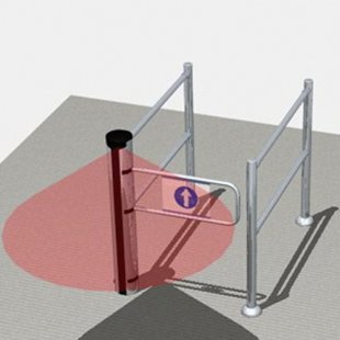 Easygate NG single gate with radar