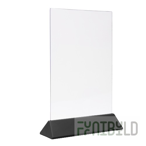 MH-A5 KL.BL - A5 menu stand (menuholder / table tent)