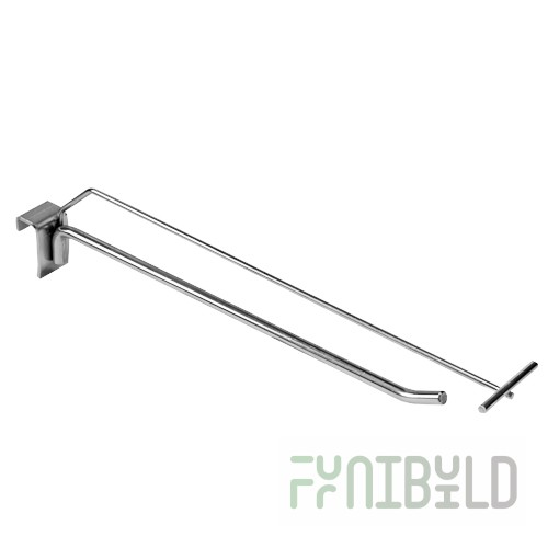 HPP 344 - Hook on a rod with a price tag holder (L-300, d-4/6mm)