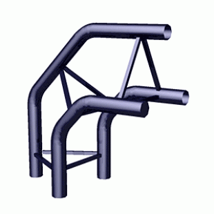 TS-7 \ 3-pipe angle horizontal