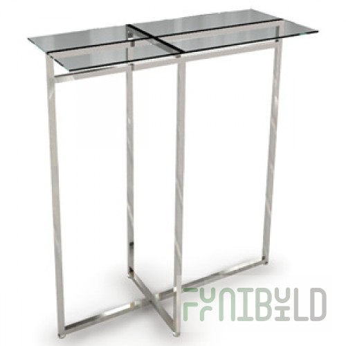 NK 210.GL - Hanging rack with transparent shelf