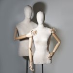 Originals 02 \ Torso Mannequin with Wooden Arms, Female