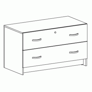 Pedestal with drawers <b>*</b>