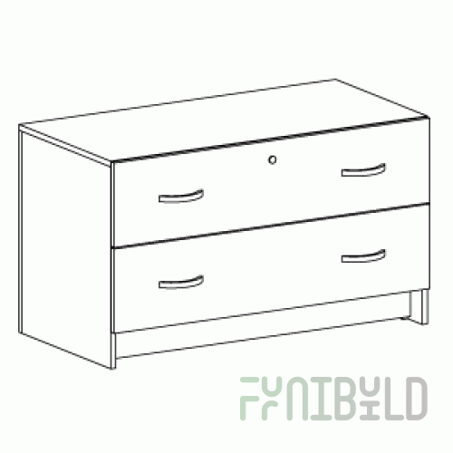 Pedestal with drawers <b>*</b>