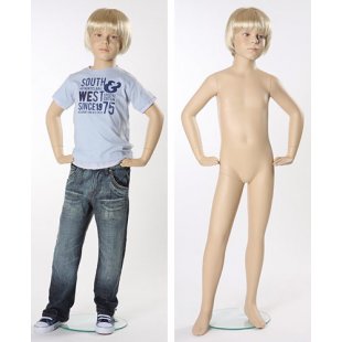 Young 06 \ Child mannequin, flesh-colored, 6 years old