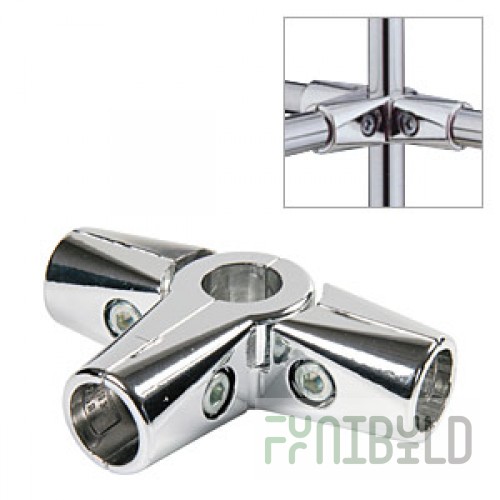 U-23 - Connector of perpendicular 4 pipes