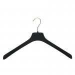 ATP 45 \ Velvet\velour hangers, brass hook (Italy)