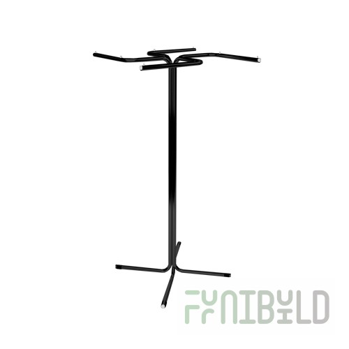 JVS-06 - Floor stand 4-horn black