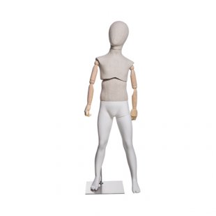 Atelier K-01 \ Child's mannequin (with movable torso, wooden arms)