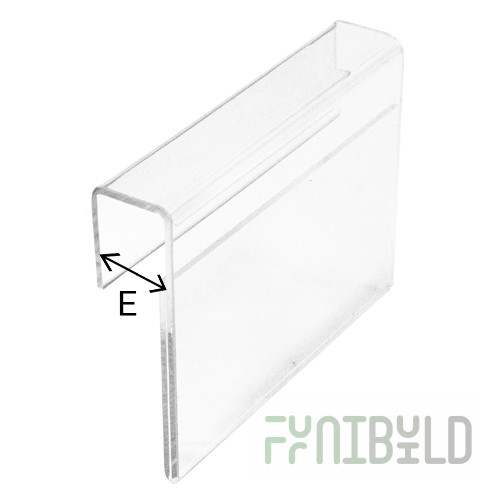 Price tag holder 3x4 (Type B, No. 0)