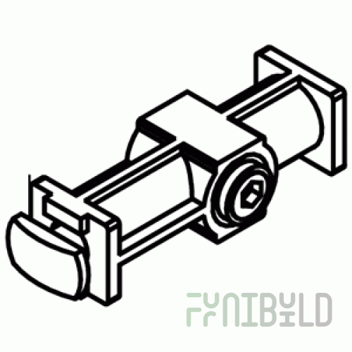 10-00-472 - Lock "Euroshop", automatic