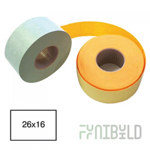 Label tape 26x16 in