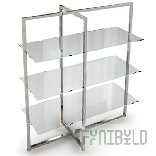 NK 211 MGL - Shelf unit with matte shelves