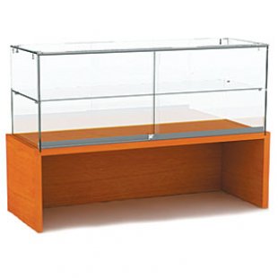 OVG120-MB \ Double-tiered glazed counter