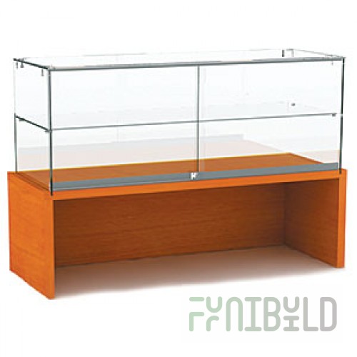 OVG120-MB - Double-tiered glazed counter