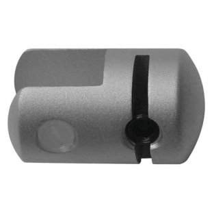 IN1-09_d16 \ One-sided vertical panel grip; channel 7mm - cable d-2mm