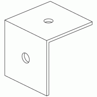 GL 519 \ Corner under the base shelf