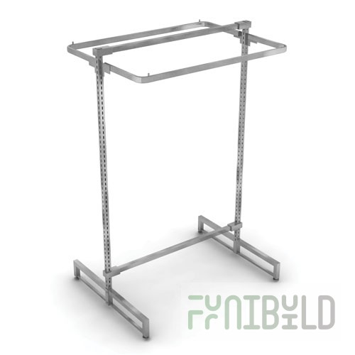 Hanger with perforated stand