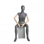 John 04 \ Seated Male Mannequin (with Wooden Arms)