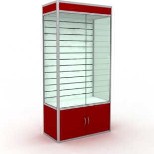 Showcase with lighting