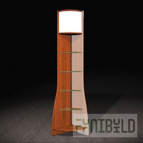 Corner shelving unit based on the SV 109 model
