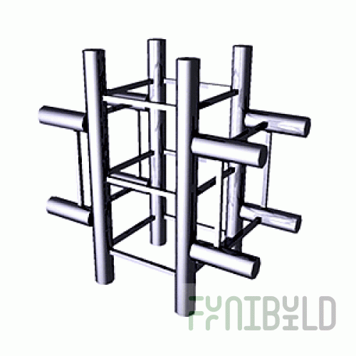 TS-053 - Cross connector 4 pipes
