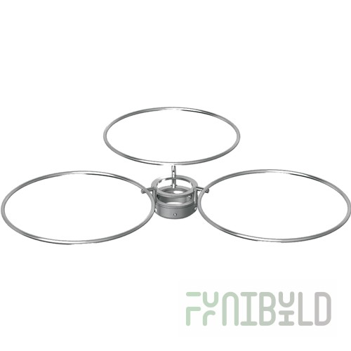SKR 703 - Three-bowl holder
