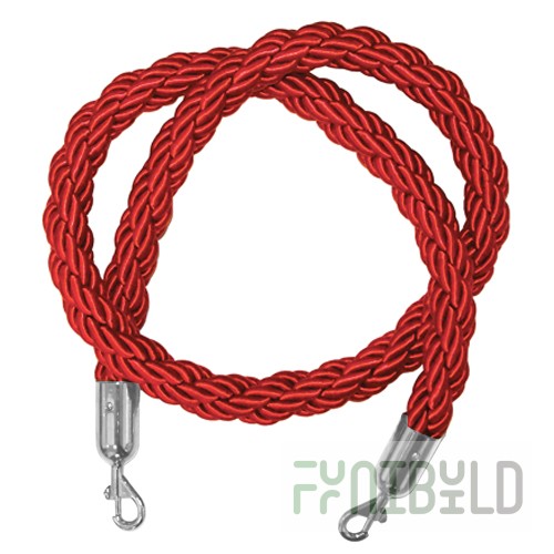 TR-G - Fencing rope with carabiners L=1.5m (braided)