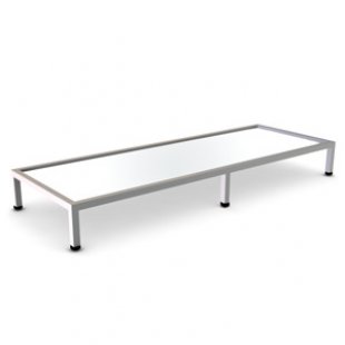 NK 403.MGL \ Podium with matte shelf L1400