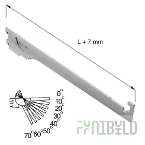 NX-812 - Tilting shelf support