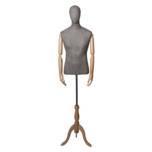 Originals 01 \ Torso Mannequin with Wooden Arms, Male