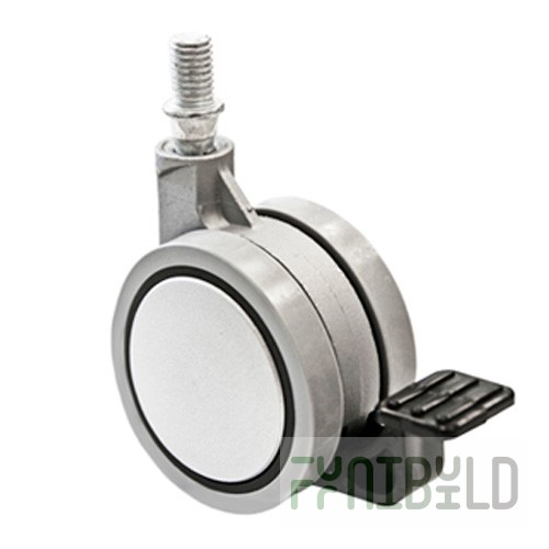 Jr-34 et - Wheel support with brake (thread M10)
