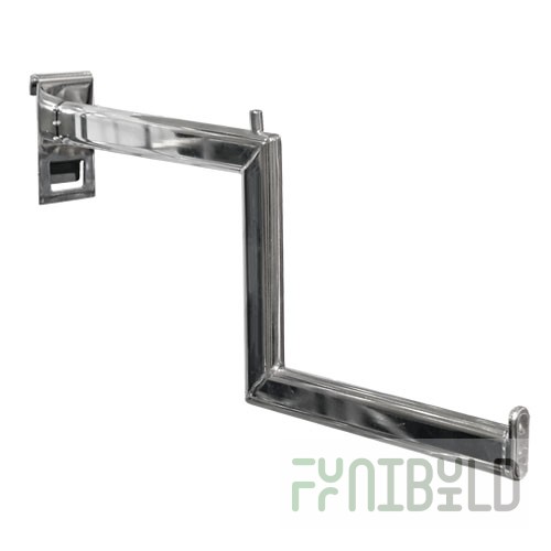 MS 034 - Curved bracket for trade grid (mesh)