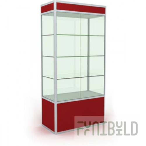 Showcase with lighting
